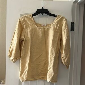 Women's Cream Blouse
